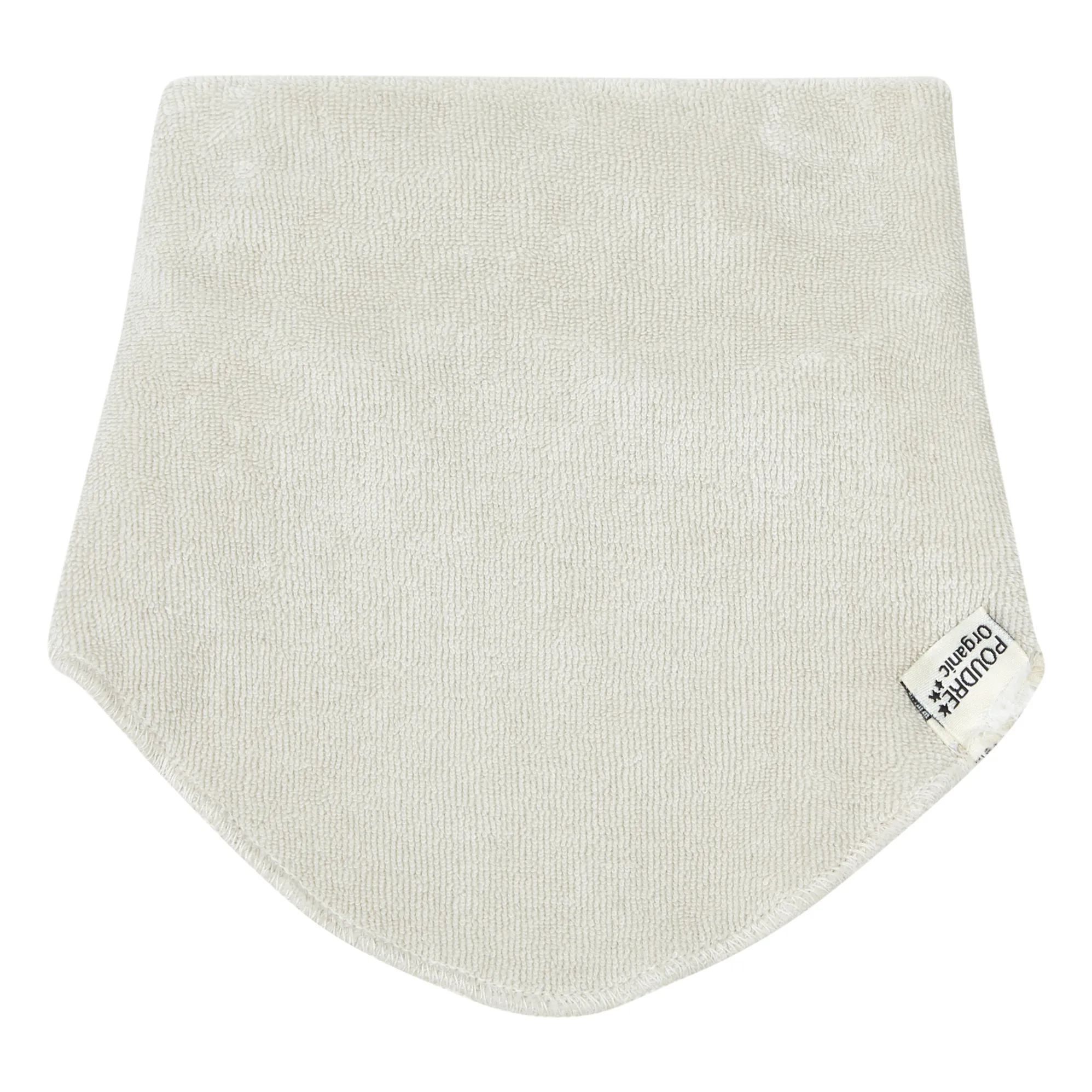 Woodruff Terry Cloth Bib | Light grey- Product image n°0