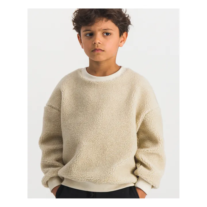 Sweatshirt Rundhalsausschnitt Sheepskin | Seidenfarben- Produktbild Nr. 2