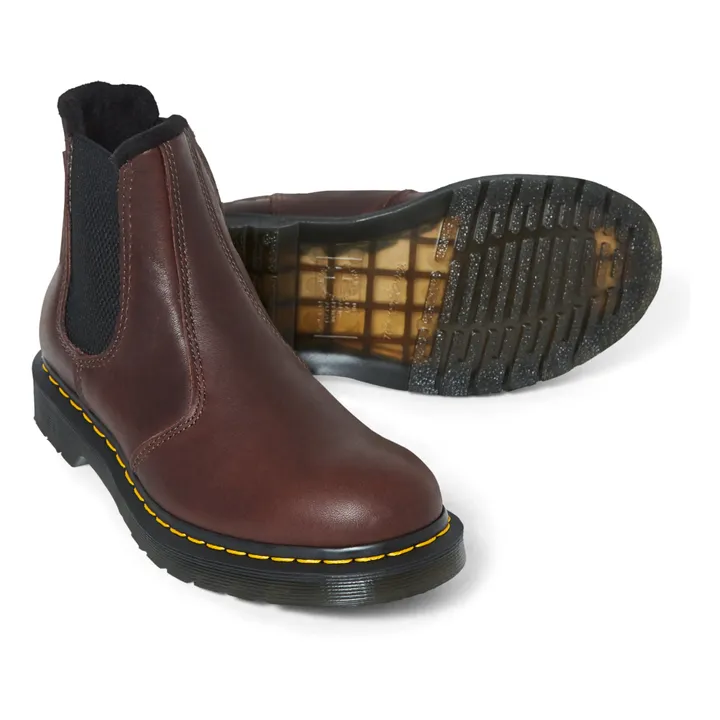 2976 Smooth Leather Chelsea Boots | Brown- Product image n°1