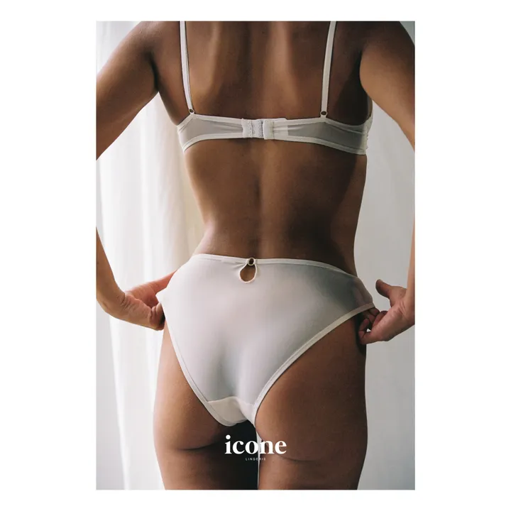 Martha Tulle Briefs | Ivory- Product image n°3