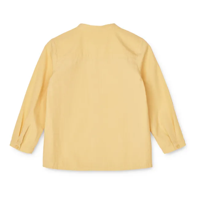 Austin Organic Cotton Long Sleeve Shirt | Yellow