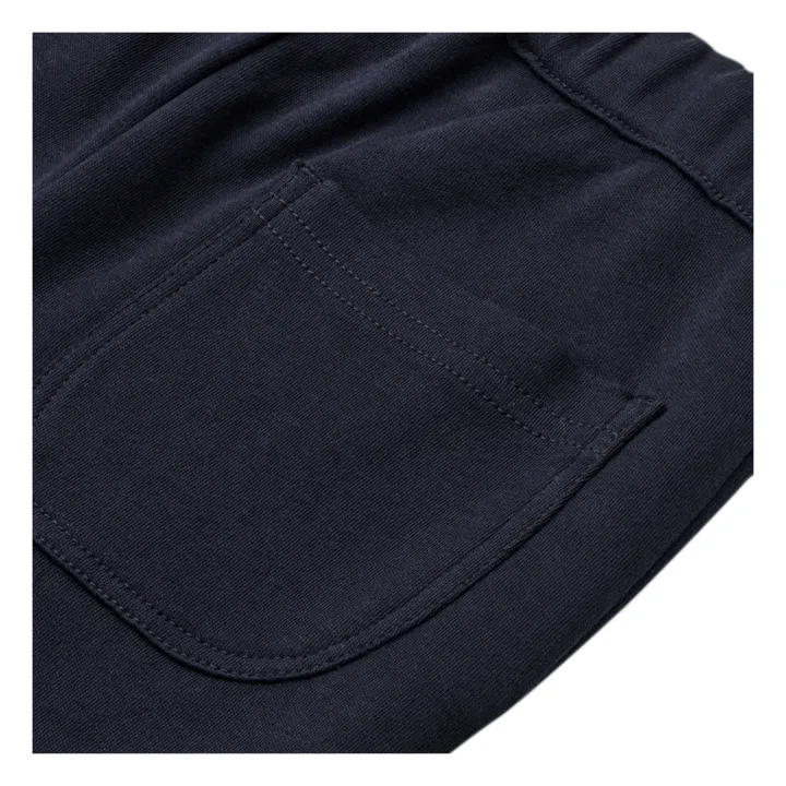 Pantalones cortos de algodón ecológico Bako | Azul Marino- Imagen del producto n°3