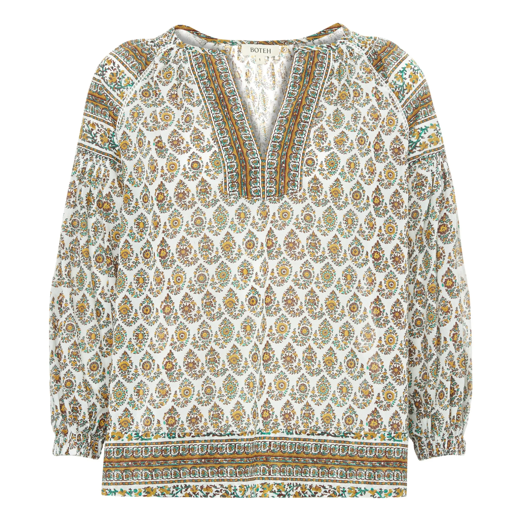 Boteh White Beso Blouse