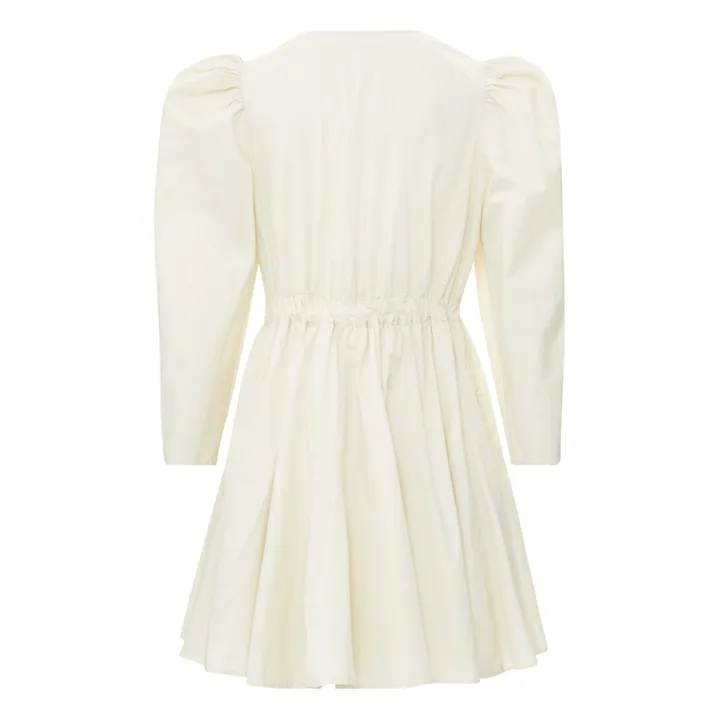 Robe Ophelia | Blanc cassé- Image produit n°3