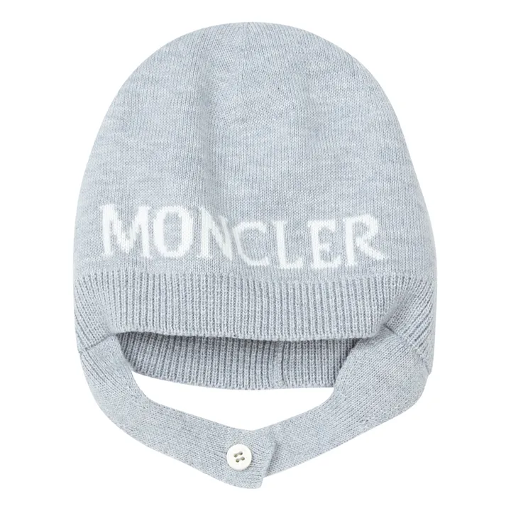 Light newest grey moncler beanie