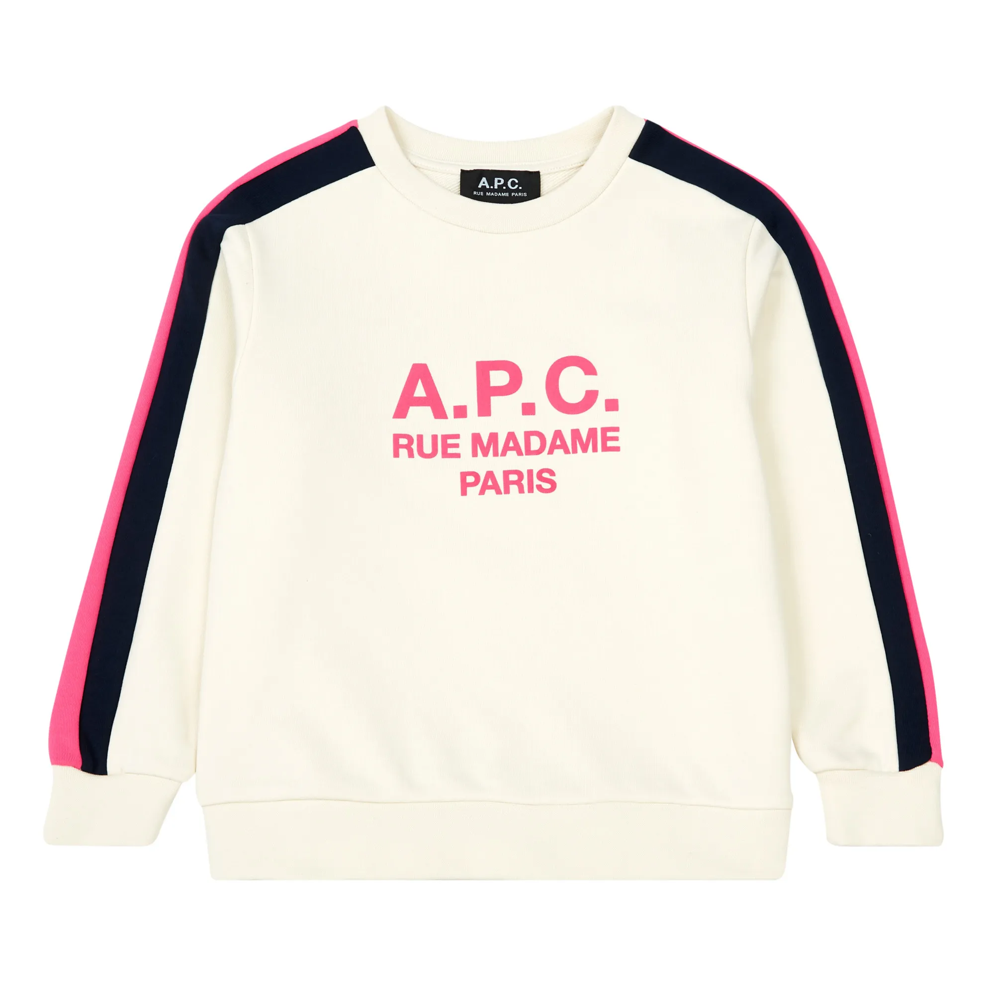 A.p.c. Pink Jani Organic Cotton Sweatshirt