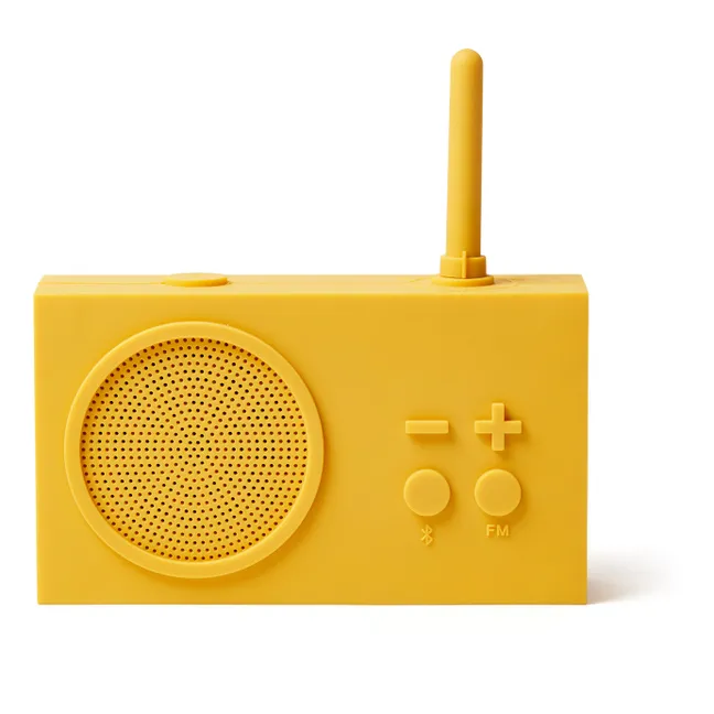 Wasserdichtes Bluetooth-Radio Tykho 3 | Gelb