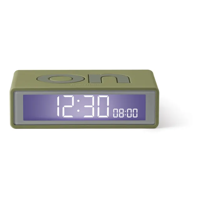 Flip+ Travel Alarm Clock | Khaki