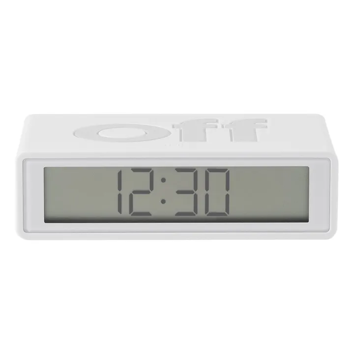 Flip+ Travel Alarm Clock | White- Product image n°0