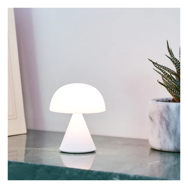 Mini Lámpara de mesa Led Mina | Blanco