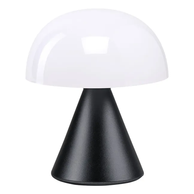 Mini Lámpara de mesa Led Mina | Gris metal