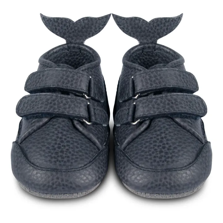 Sneaker Leder mit Klettverschluss Levin | Navy- Produktbild Nr. 2