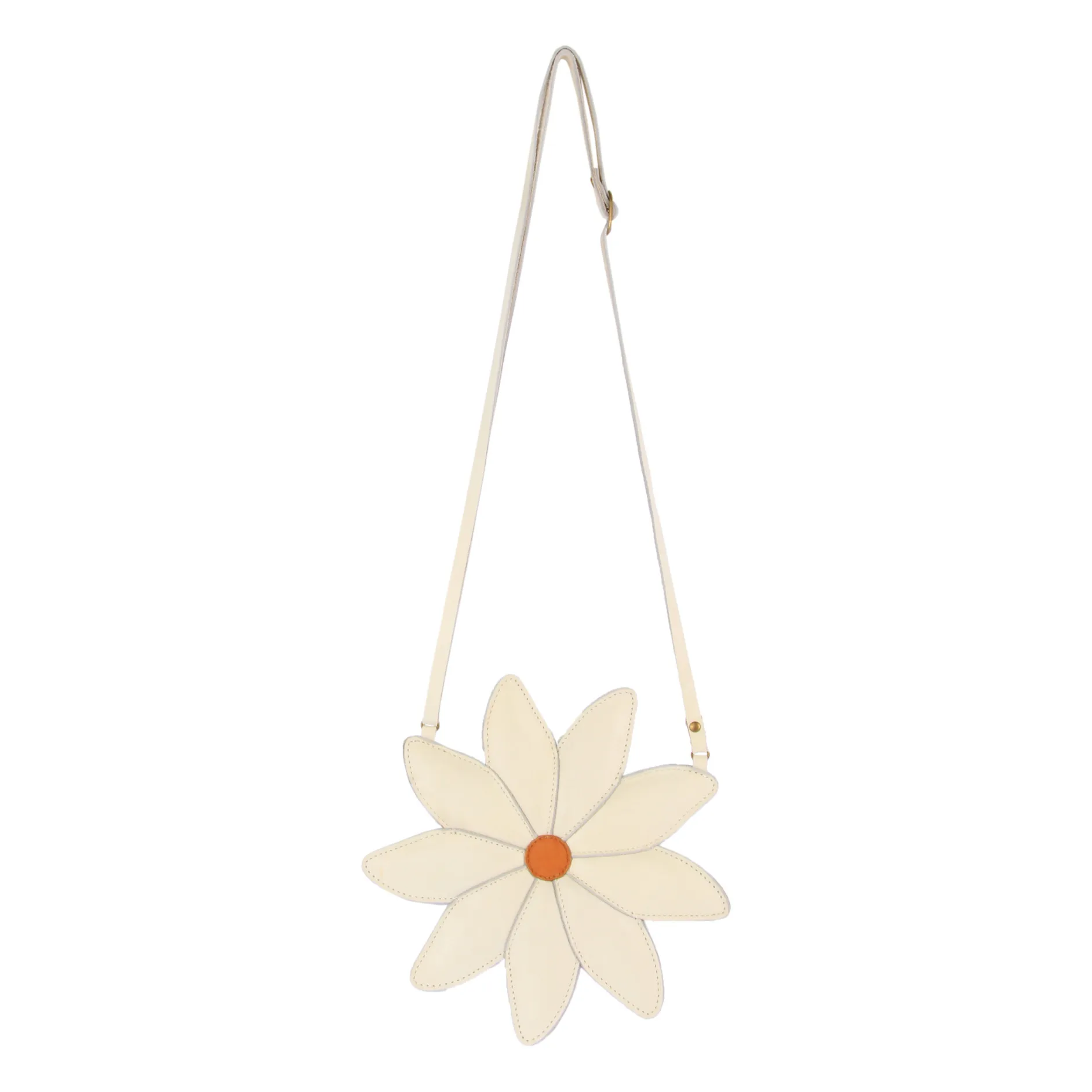 Donsje White Toto Daisy Bag