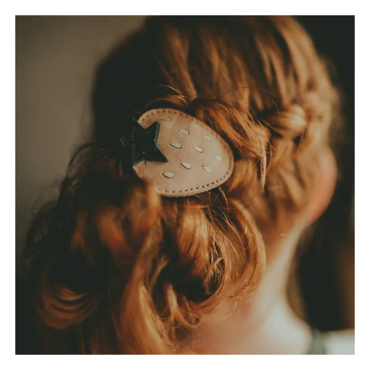 Nanoe Strawberry hair slide | Rosa- Imagen del producto n°2
