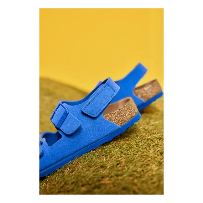 Sandalen mit Klettverschluss Milano Vegan | Blau