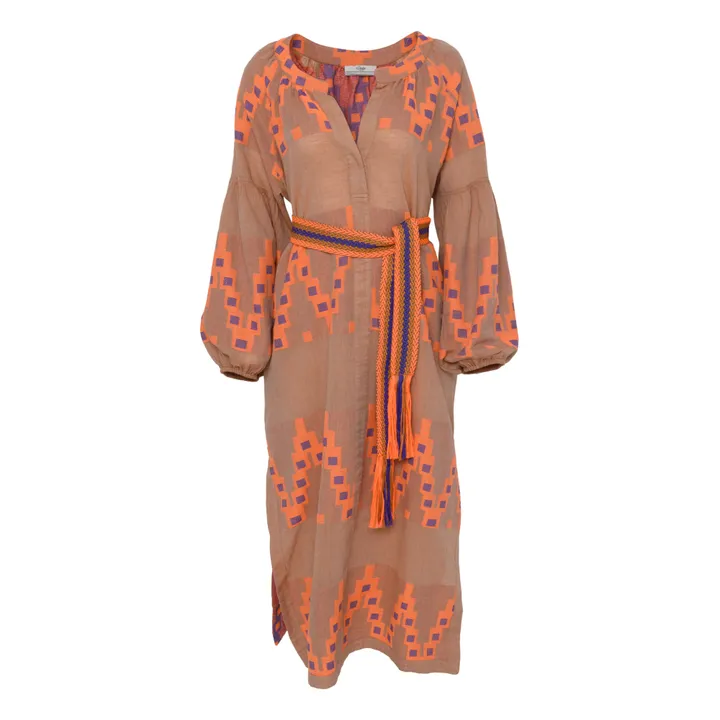 Kleid Korali | Kamelbraun- Produktbild Nr. 0