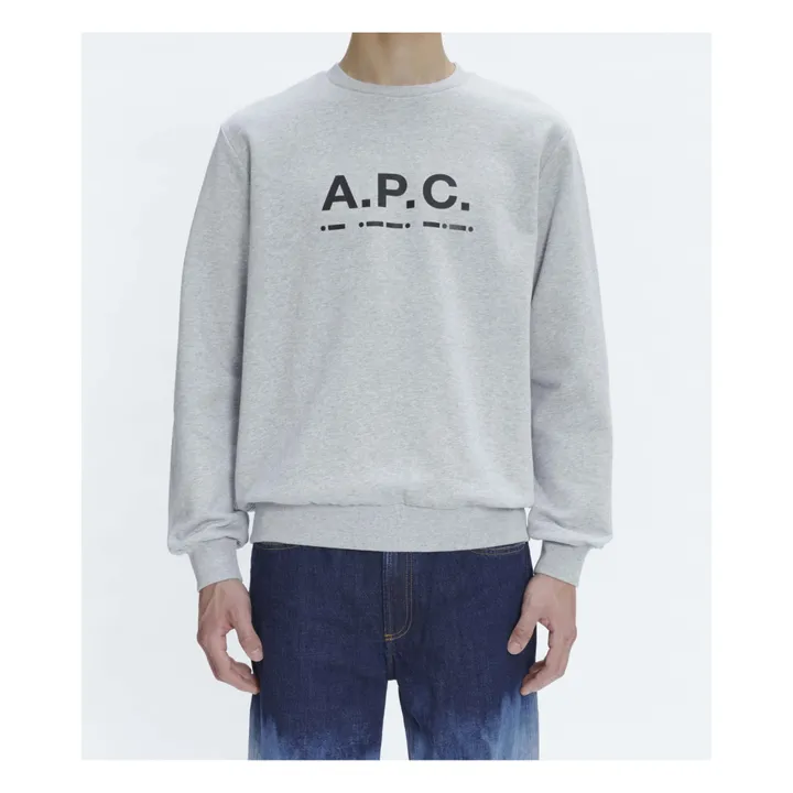 Sweat Franco | Gris chiné- Image produit n°2