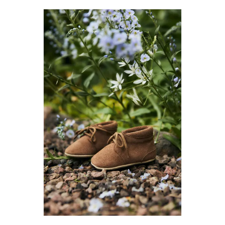 Chaussons Crib Suede | Marron- Image produit n°2