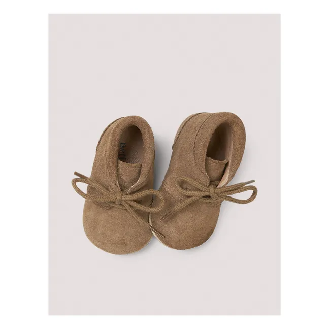 Chaussons Crib Suede | Marron