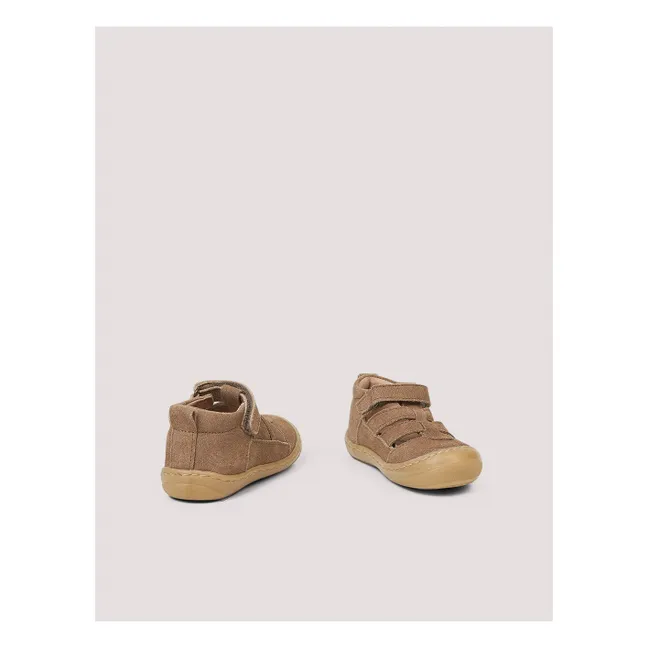 Speed Me Up Suede Sandals | Brown