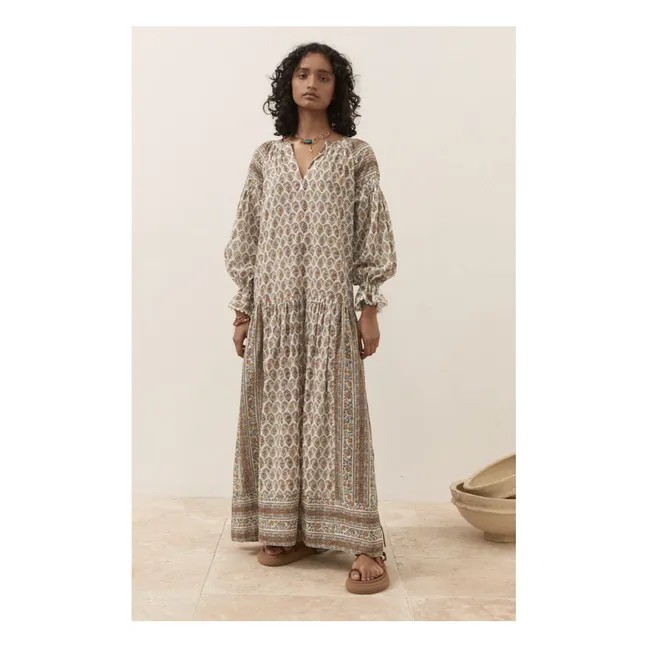 Maxi Beso Dress | White
