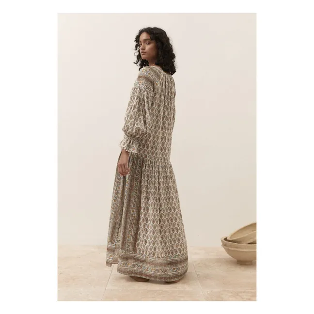 Maxi Beso Dress | White