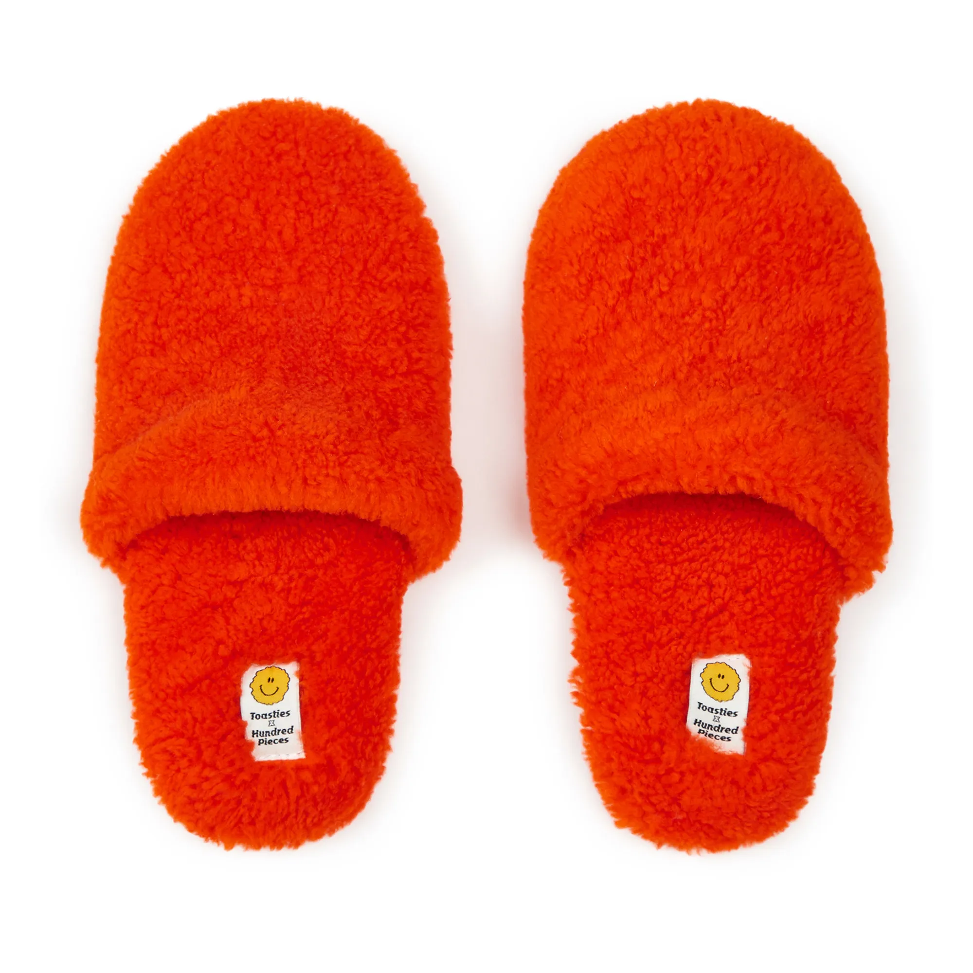 Hundred Pieces Unisex Orange Toasties X Slippers