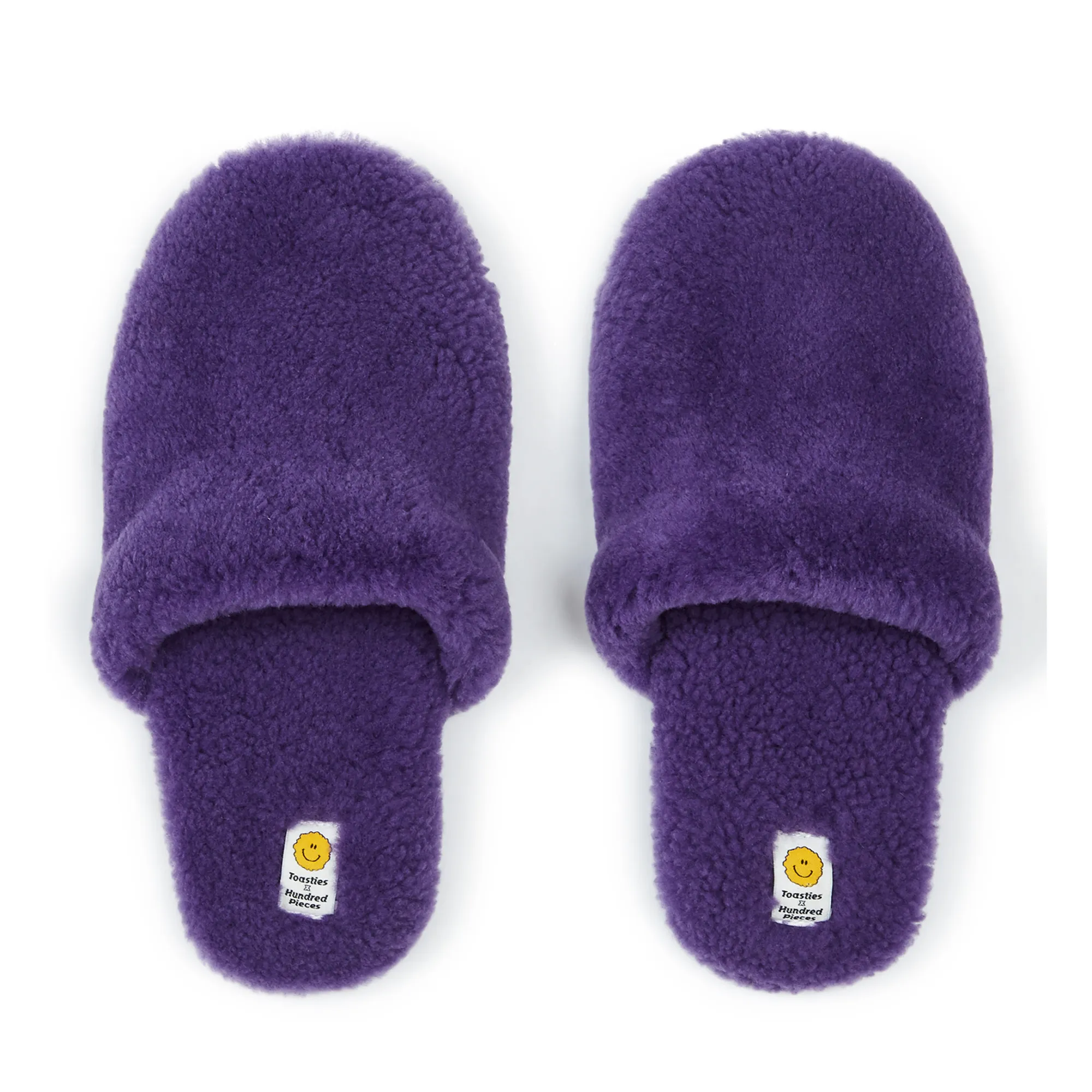 Hundred Pieces Unisex Purple Toasties X Slippers
