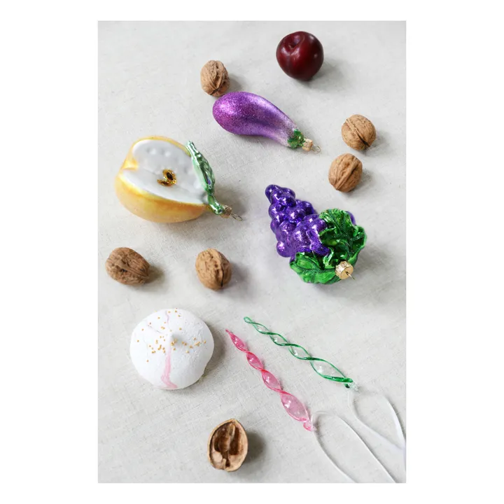 Décoration de Noël raisin | Violet- Image produit n°2