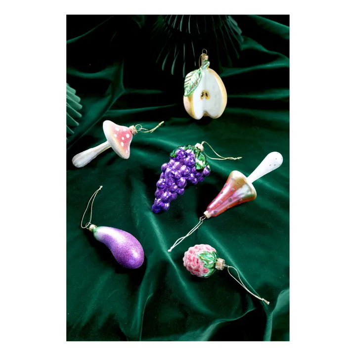 Décoration de Noël raisin | Violet- Image produit n°3