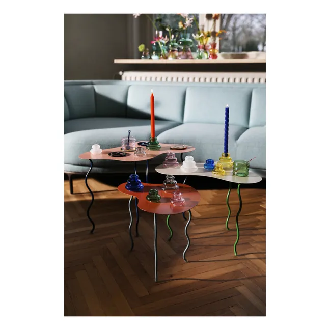 Tavolino, modello: Squiggle, in metallo | Giada