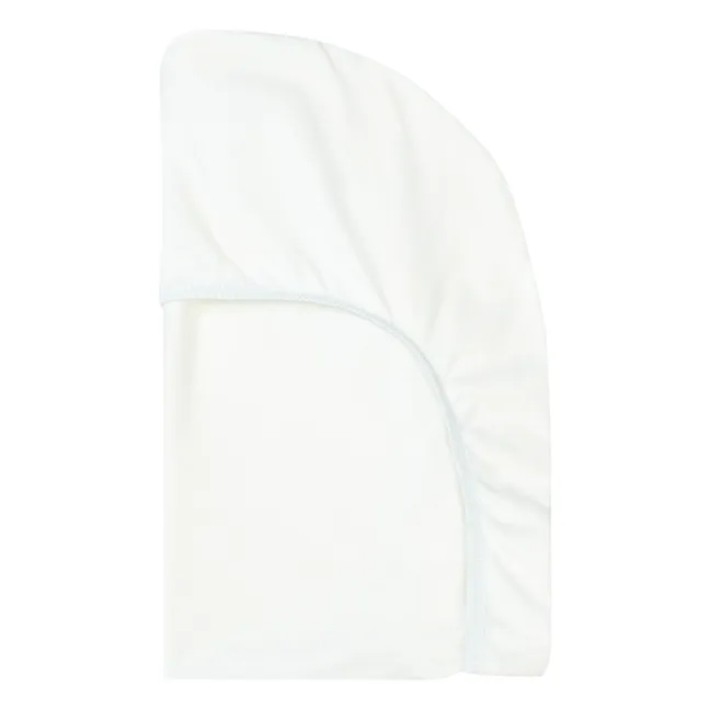 Spannbetttuch für Wiege | Weiß