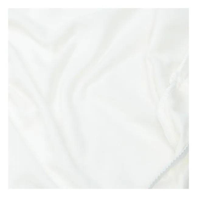 Spannbetttuch für Wiege | Weiß