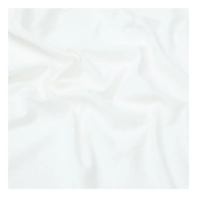 Bettlaken für mitwachsende Wiege | Weiß