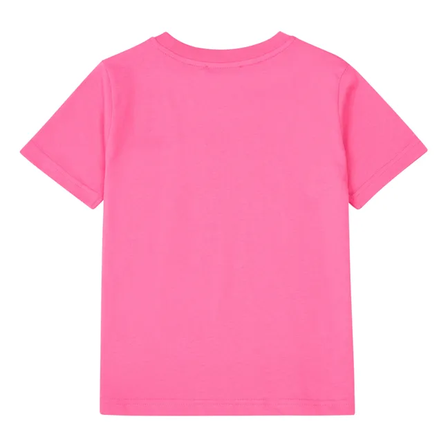 Camiseta de algodón ecológico Abel | Rosa