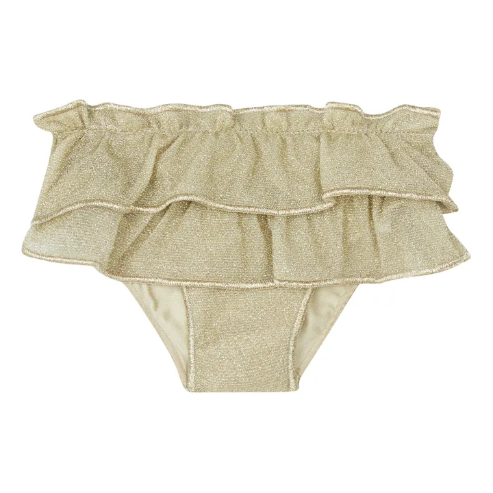 Slip costume da bagno Osemini Lumière - Collezione Bambini | Dorato- Immagine del prodotto n°0
