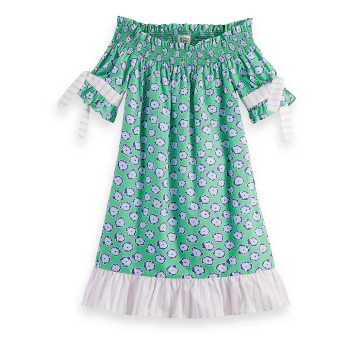 Kleid mit Print | Wassergrün- Produktbild Nr. 0
