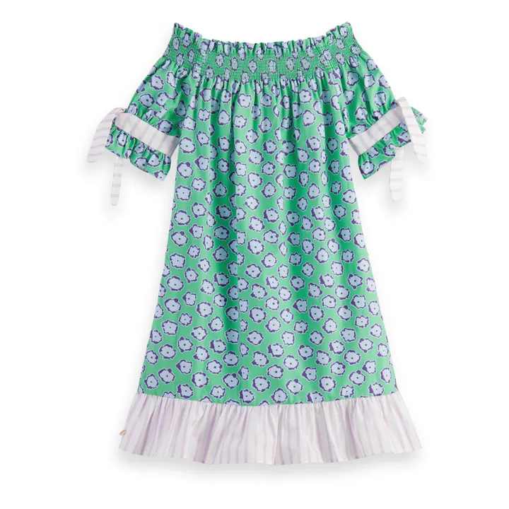 Kleid mit Print | Wassergrün- Produktbild Nr. 2