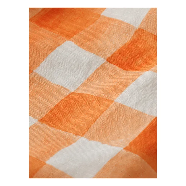 Short Carreaux | Orange