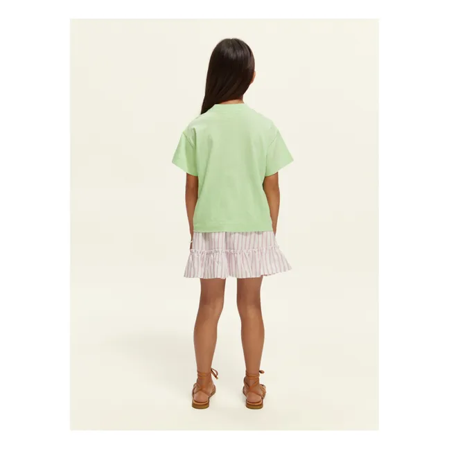 T-shirt oversize Atwork | Verde fluo