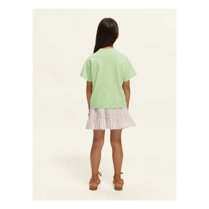 Oversize Atwork T-shirt | Fluorescent green- Product image n°3