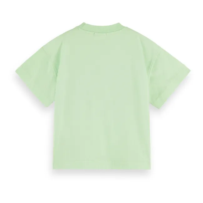 Camiseta Atwork Oversize | Verde chillón
