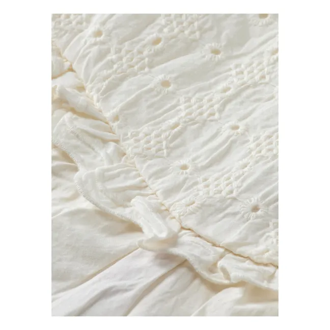 Blouse Broderie Anglaise | Ecru