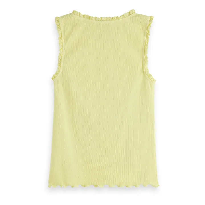 Marcel tank top | Yellow- Product image n°2