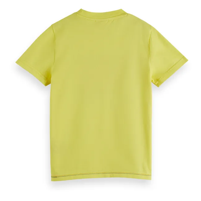 T-shirt Artwork Sunflower Coton Bio | Jaune