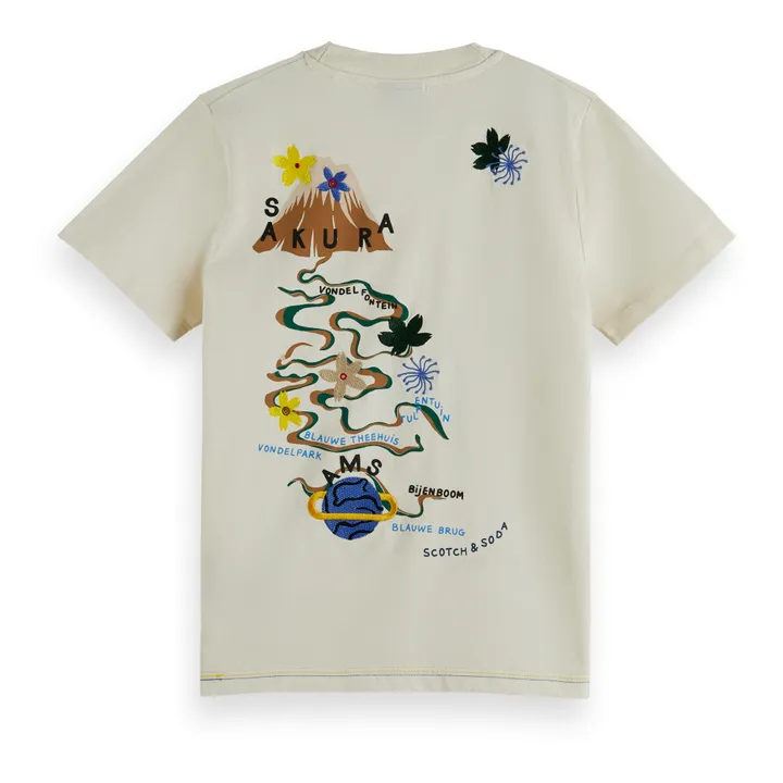 ★日本未入荷*SCOTCH&SODA*新作*アートワークTシャツ/W-WHITE★ ☆日本未入荷*SCOTCH&SODA*新作*アートワークTシャツ/W-WHITE☆