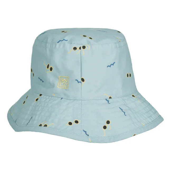 Damon Recycled Material  Bucket Hat | Light blue
