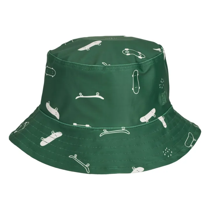 Matty Recycled Material Hat | Dark green- Product image n°1