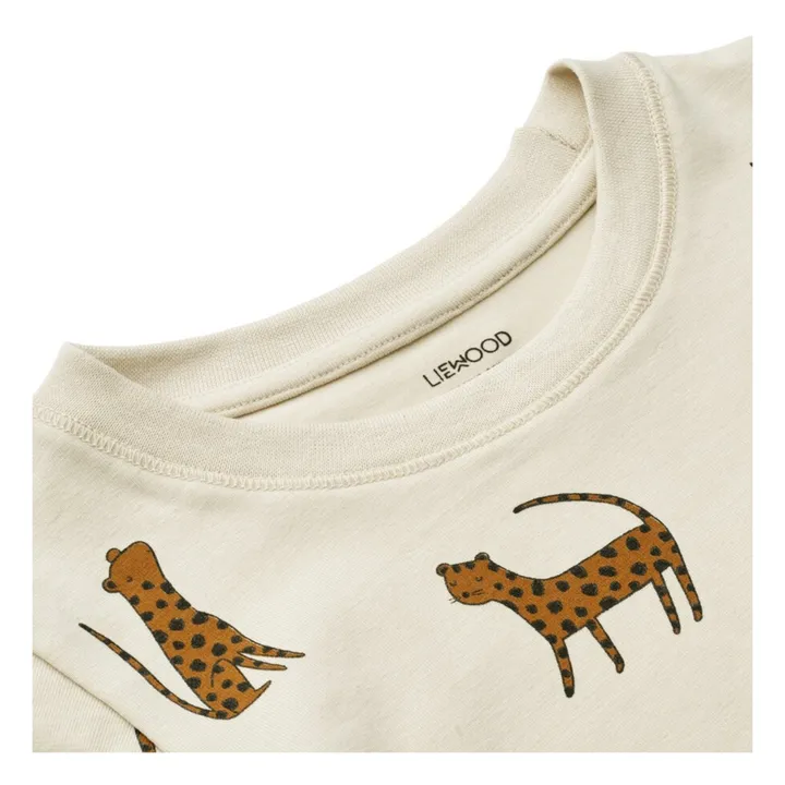 Ilford Organic Cotton Pyjama Set | Camel- Product image n°1