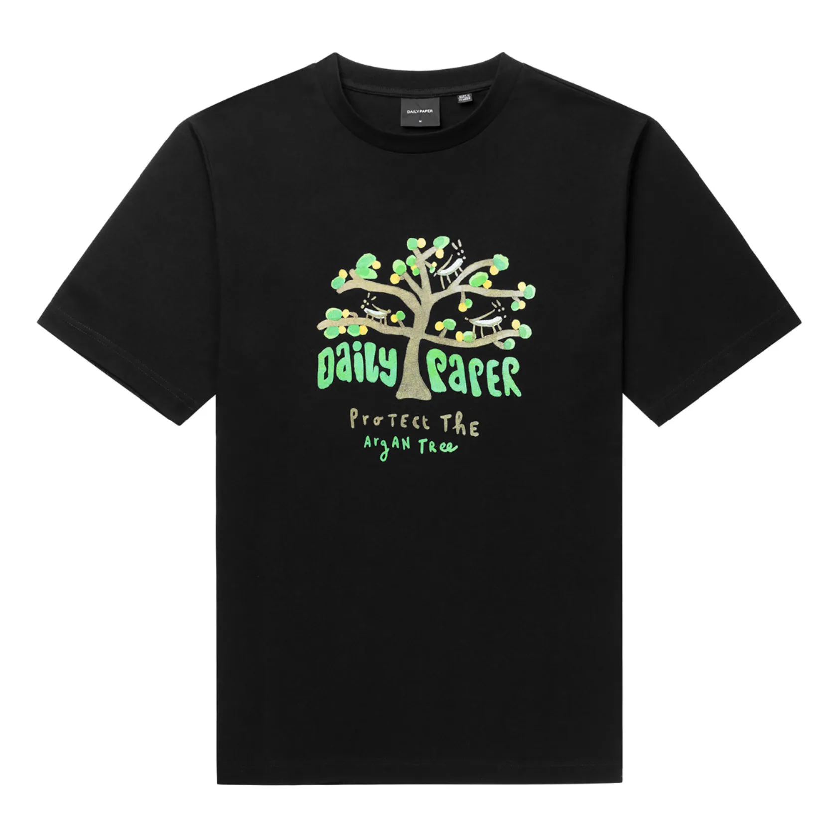 Daily Paper Black Pardali T-Shirt